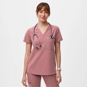FIGS MAUVE SCRUB SET SIZE LARGE